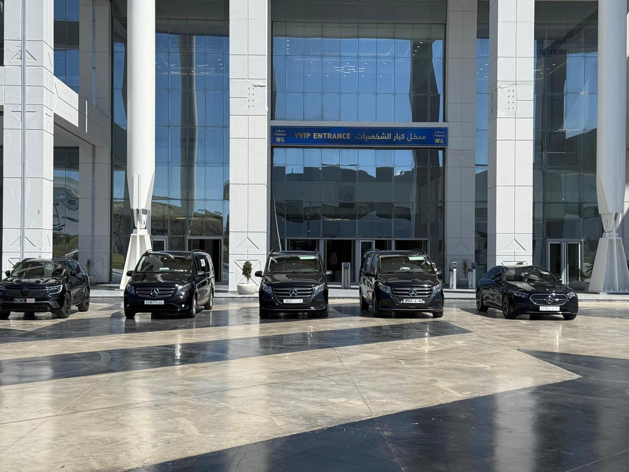 Tangier private transfers professional vehicle