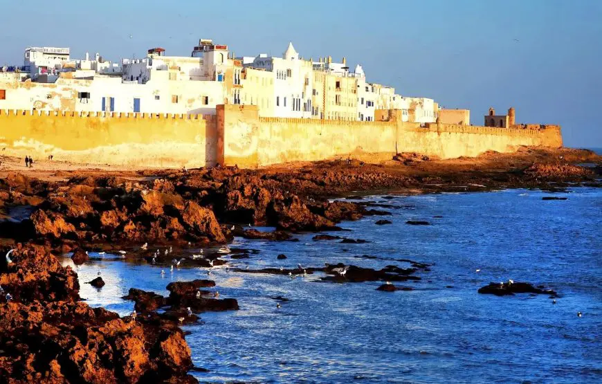 Essaouira beach and Morocco excursion scenery