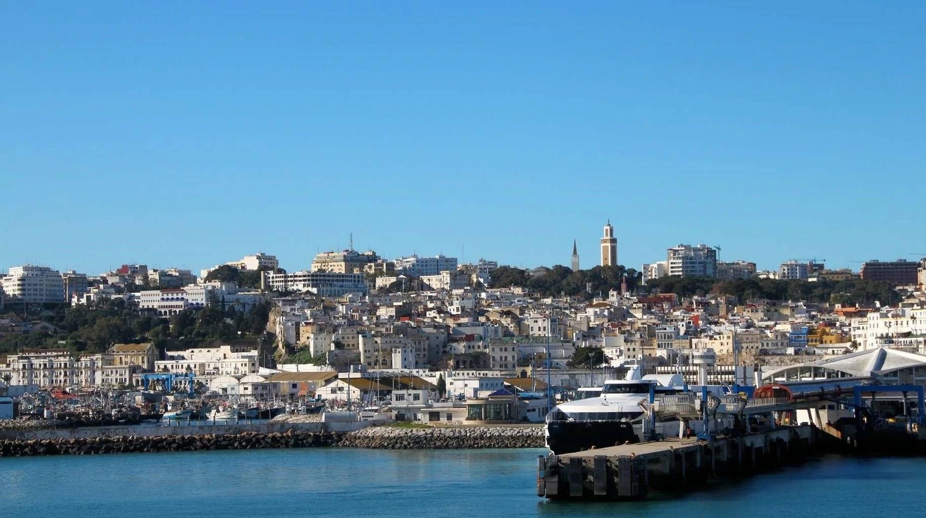 Tangier Shore Excursions - panoramic city view
