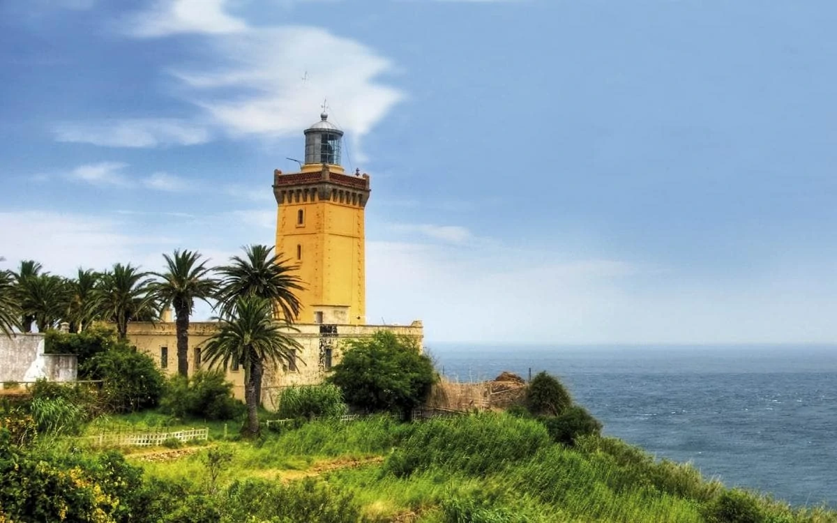 Historic Tangier city view and old town atmosphere